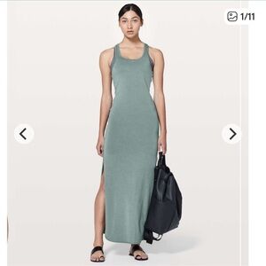 lululemon athletica Teal Maxi Dress